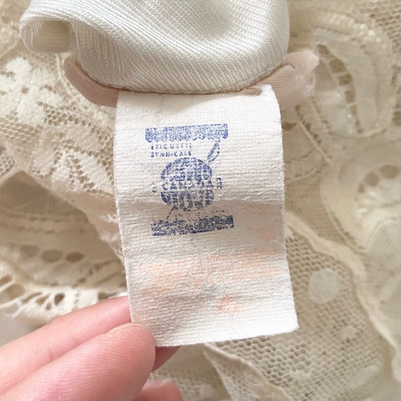 Vintage Janice Young for Vanessa Lace Nightgown Slip Dress - Picture 8 of 15
